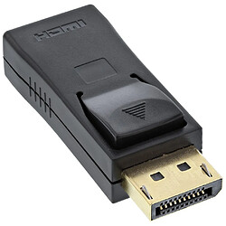 Adaptateur DisplayPort, InLine®, prise DisplayPort sur prise HDMI femelle noir