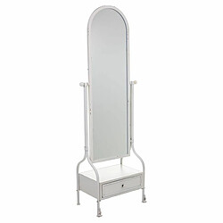 Miroir sur pied Alexandra House Living Blanc Fer 38 x 184 x 65 cm