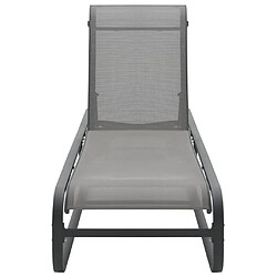 Acheter Maison Chic Chaise longue - Transat - Bain de Soleil Aluminium et textilène