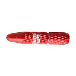 Bouchon D'extrémité De Câble De Vélo Vélo 18.4x3.7mm Extrémités Sertissages Viroles Frein Rouge pas cher