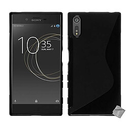 Htdmobiles Coque silicone gel fine pour Sony Xperia XA1 Ultra + film ecran - NOIR