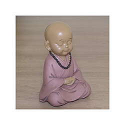 Statuette zen Bouddha 4 - L 8,4 x l 6,5 x H 10,5 cm