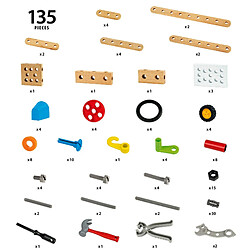 brio Coffret évolution Builder 135 pièces