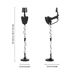 Acheter Détecteur De Métaux Sous Terrain Profondeur Détection 78 à 107 Cm YONIS