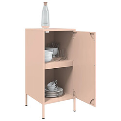 Acheter vidaXL Buffet rose 36x39x79 cm acier