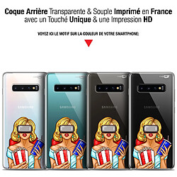 Avis Caseink Coque arrière Samsung Galaxy S10+ (6.4 ) Gel HD [ Nouvelle Collection - Souple - Antichoc - Imprimé en France] Au Cinema