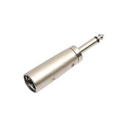 Acheter 10x 3Pin XLR Mâle À 6.35mm Mono Fiche Adaptateur De Microphone Audio Câble