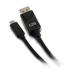 Cables To Go C2G 80542 adaptateur et connecteur de câbles USB-C DisplayPort Noir