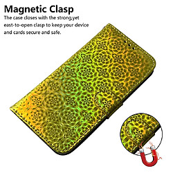 Acheter Wewoo Housse Coque Pour Galaxy A51 couleur unie boucle magnétique coloré horizontale étui en cuir PU avec titulaire et fentes cartes et portefeuille et lanière or