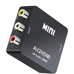 Avis NC Mini AV RCA CVBS vers HDMI Vidéo Audio Convertisseurs Adaptateur Support 720 1080P pour Caméra, XBox 360, PS1, PS2, WII, N64, G A23