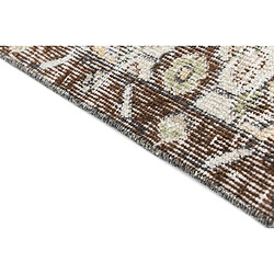 Avis Vidal Tapis de laine 259x150 beige Ultra Vintage