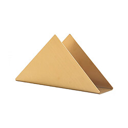 Universal Porte-papier toilette en acier inoxydable triangle doré nordique Western Restaurant Cafe Restaurant Restaurant Serviettes | Porte-papier (brun)