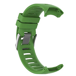 Acheter Wewoo Bracelet pour montre connectée en silicone Smartwatch Garmin Forerunner 610 vert