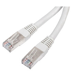 Câble RJ45 catégorie 6 S/FTP 10 m (Beige)