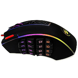 Universal M990 Gaming Mouse avec boutons latéraux de haute précision de la souris programmable 24000 DPI 16