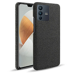 Coque en TPU + PU anti-griffes, noir pour votre Vivo S12/V23 5G