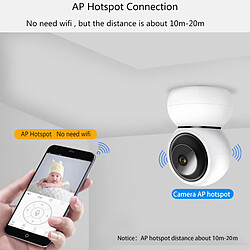 Acheter Universal HD Baby Monitor Webcam Application Télécommande Smart Home Vidéosurveillance | Caméras de Surveillance