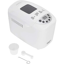 Machine à Pain, 15 Programmes,sans Gluten,Minuteur, Pétrissage, Cuisson, 850, Blanc, Adler, AD6019 pas cher