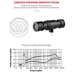 Acheter Universal Microphone de caméra stéréo externe microphone d'entrevue pour téléphone portable de journaliste caméra vidéo