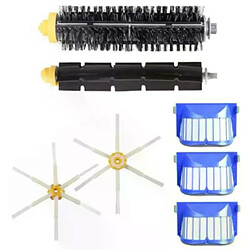 Filtre Hepa pour aspirateur Robot IRobot Roomba série 600, brosse latérale à rouleau central, 605, 606, 616, 620, 650, 655, 660, 676