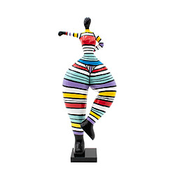 Avis Statuette Silhouette Décorative Femme Bras Kuatéh Georgia en Polyrésine 55x34x138 cm Multicolore