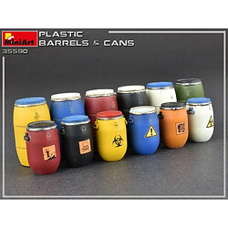 Avis Mini Art Plastic Barrels & Cans - Décor Modélisme