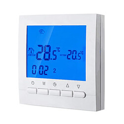 hy02b05 wi-fi thermostat programmable à écran tactile 7 fois avec geofencing