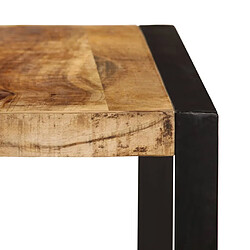 Acheter Maison Chic Table de salle à manger,Table à dîner Bois de manguier brut 180 cm -GKD60872