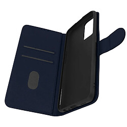 Avizar Étui Oppo A74 Protection avec Porte-carte Fonction Support bleu