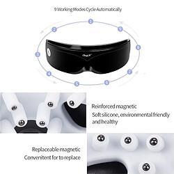 Acheter Universal Masseur électrique pour les yeux Masseur magnétique pour les points d'acupuncture Réduction des cernes Stress relief sans fil 48 | Masseur pour les yeux (noir)