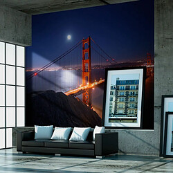 Paris Prix Papier Peint Golden Gate Bridge de Nuit 154 x 200 cm