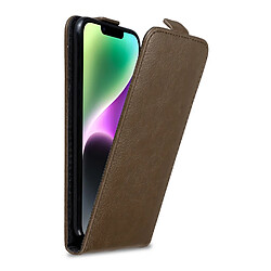 Cadorabo Coque iPhone 14 Etui en Marron