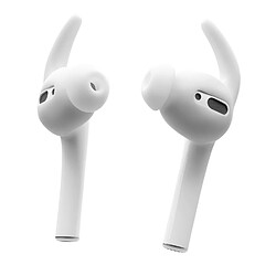 OKULI 6 x Écouteurs en Silicone Embouts d'oreilles Crochets pour Apple AirPods (1st Gen) Casque Écouteurs