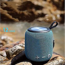 Universal Haut-parleur Bluetooth Bluetooth Bluetooth 5.0 avec basse profonde IPX7 Bluetooth Bluetooth 5.0 avec basse profonde et contrebasse, juke-box Bluetooth Stéréo TWS (bleu)