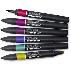 Winsor & Newton Promarker Set 6Pc Tons Riches