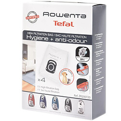 Rowenta Boite de 4 sacs haute filtration