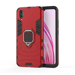 Wewoo Coque Housse de protection antichoc PC + TPU pour Vivo X23, avec support d'anneau magnétique (rouge)