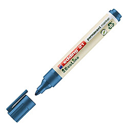 Marqueurs permanents rechargeables Ecoline Edding E21 - Bleu