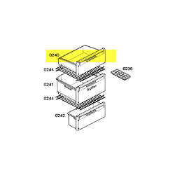 Bosch TIROIR DU HAUT A PRODUIT PARTIE CONGEL