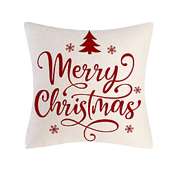 Acheter P69 4pcs 45 * 45cm Christmas De Noël Bénédiction Modèle de bénédiction Linge Taie d'oreiller Maison de vacances Accueil Taie d'oreiller Sofa Coussin Coussin Coussin