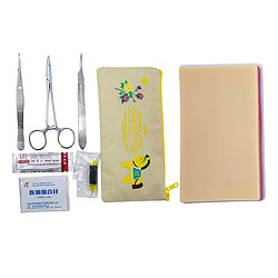 Kit de Formation de Suture chirurgicale Peau Fonctionner Suture Modèle de Pratique de Formation Pad Matériel D'enseignement