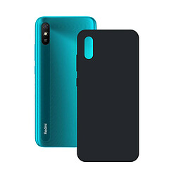 Protection pour téléphone portable Xiaomi Redmi 9A KSIX Silk TPU Noir