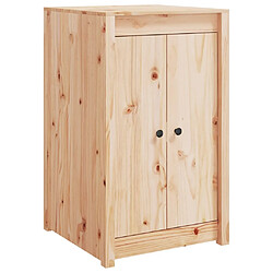 vidaXL Armoire de cuisine d'extérieur bois de pin massif