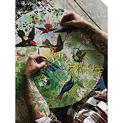 Acheter eeBoo Piece and Love colibris 500 piAces puzzle cercle rond