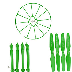 4pcs couverture hélice / rotection pour accessoires avion syma x5hw x5hc vert