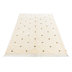 Avis Vidal Tapis de laine 178x122 beige Darya