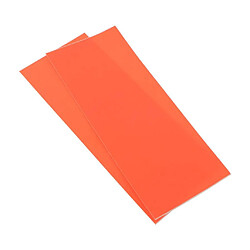 2pack autocollant auto-adhésif patchs en tissu imperméable raccommoder veste orange