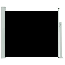 vidaXL Auvent latéral rétractable de patio 100x300 cm Noir