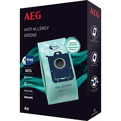 Sac de Rechange pour Aspirateur Aeg GR206S 4 uds