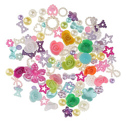 Avis Bijoux bijoux accessoires à plat embellissements perles patch couleurs